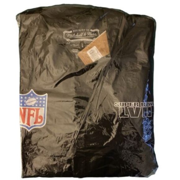 Fenty Mitchell & Ness Super Bowl LVII Unisex Coaches Jacket Large L New Rihanna - Picture 2 of 3